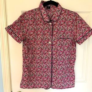 J Crew Liberty of London pajama set